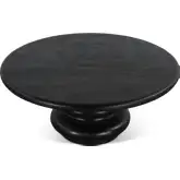Bakio 36" Coffee Table in Black Mango Wood