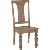 Chatham Downs Dining Chair in Weathered Wood (Set of 2)