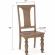 Chatham Downs Dining Chair in Weathered Wood (Set of 2)