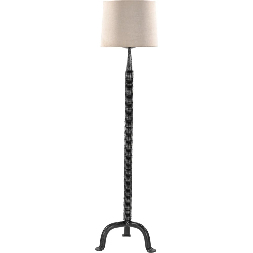 Calloway 55" Floor Lamp in Black Iron