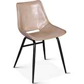Brisbane Dining Chair in Dusty Tan Top Grain Leather (Set of 2)