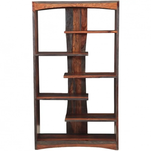 Monterey 34" Open Bookcase in Capri Sheesham Wood