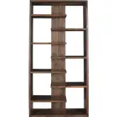 Acres 34" Bookcase in Brownstone Finish Sheesham Wood
