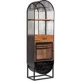 Mescalero Bar Cabinet in Mango Wood & Black Iron
