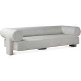 Augustine 81" Sofa in Off White Boucle Fabric
