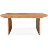 Catalina 79" Dining Table in Natural Finish Acacia Wood