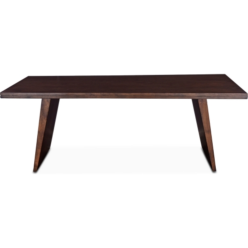 Lisbon 84" Dining Table in Royal Brown Finish Mango Wood