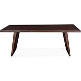 Lisbon 84" Dining Table in Royal Brown Finish Mango Wood