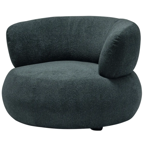 5512 Accent Chair in Green Boucle Fabric