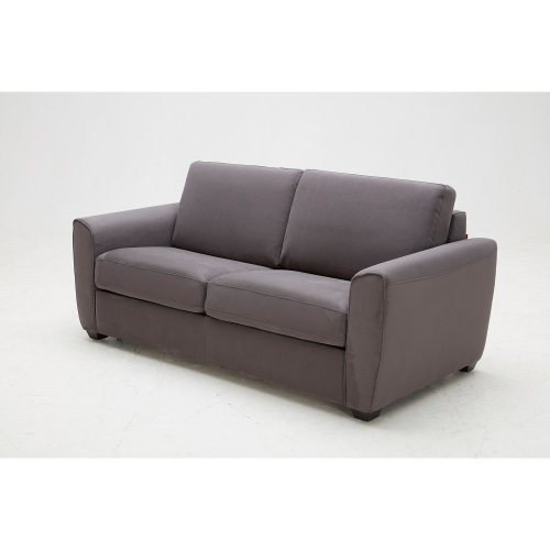 Mono Fabric Sofa Bed in Dark Grey Microfiber