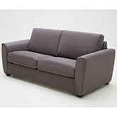 Mono Fabric Sofa Bed in Dark Grey Microfiber