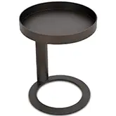 TL20 End Table in Pearl Brown Metal
