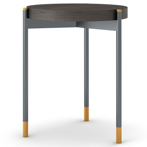Bosa End Table in Wenge Finish