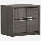 Copenhagen Nightstand in Chestnut Finish (Set of 2)