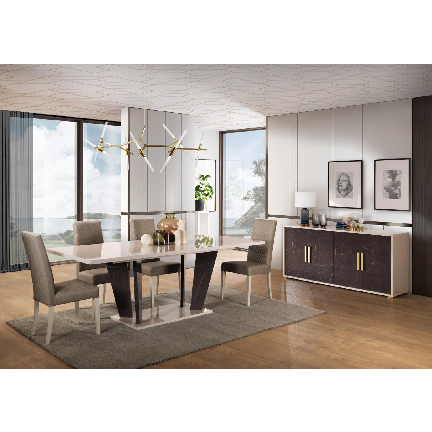 J&M Furniture Sonia Dining Table