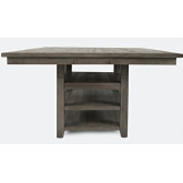 Outer Banks Standard or Counter Height 60" Dining Table in Driftwood