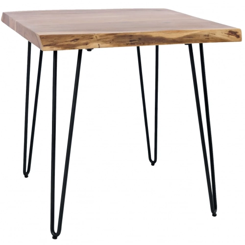Nature's Edge 24" End Table in Live Edge Acacia Wood