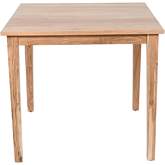 Colby 40" Square Counter Height Dining Table in Light Brown Solid Wood