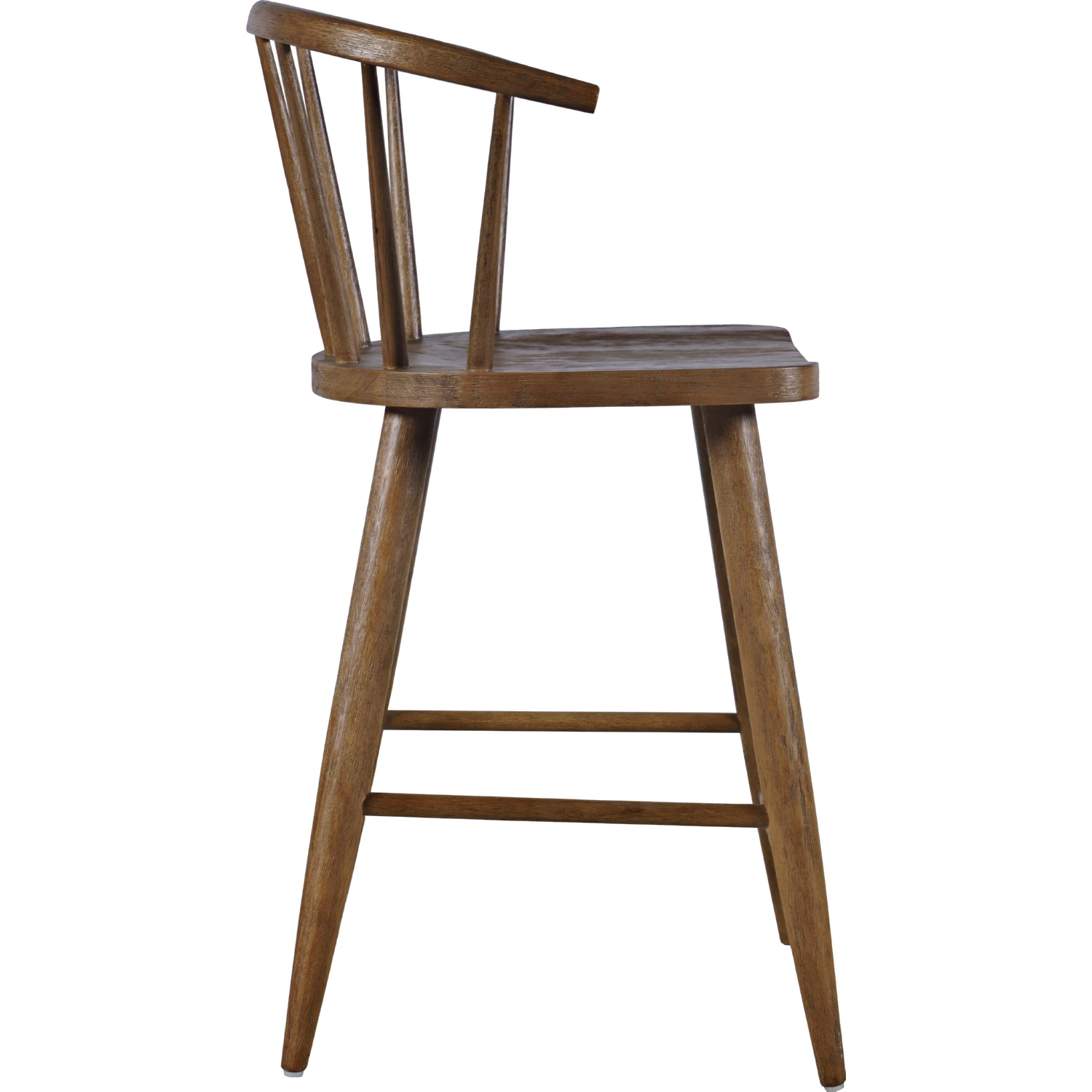 Jofran 2421-FITZSTCHS Fitz Curved Back Spindle Counter Stool in