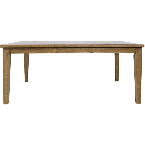 Brentwood 72" Extension Dining Table in Cascade Oak Brown Wood