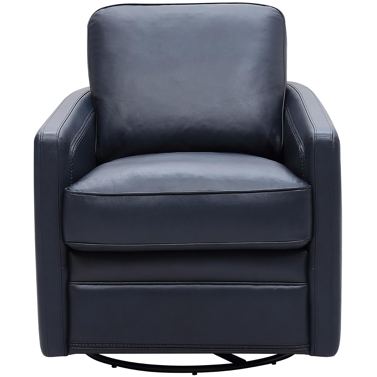 Leather Italia 9661-6773S-017469S Turner Swivel Glider Accent