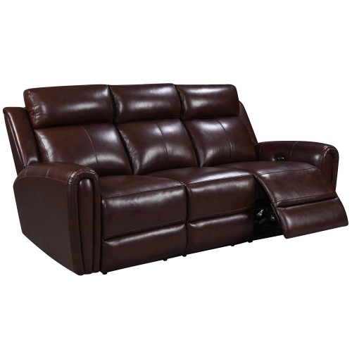Jonathan Power Sofa in Brown Leather