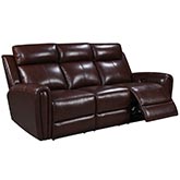 Jonathan Power Sofa in Brown Leather