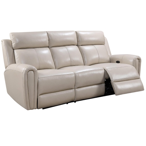 Jonathan Power Sofa in Cream Leather