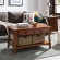 Favorite Finds Mission Two Drawer Coffee Table in Russet
