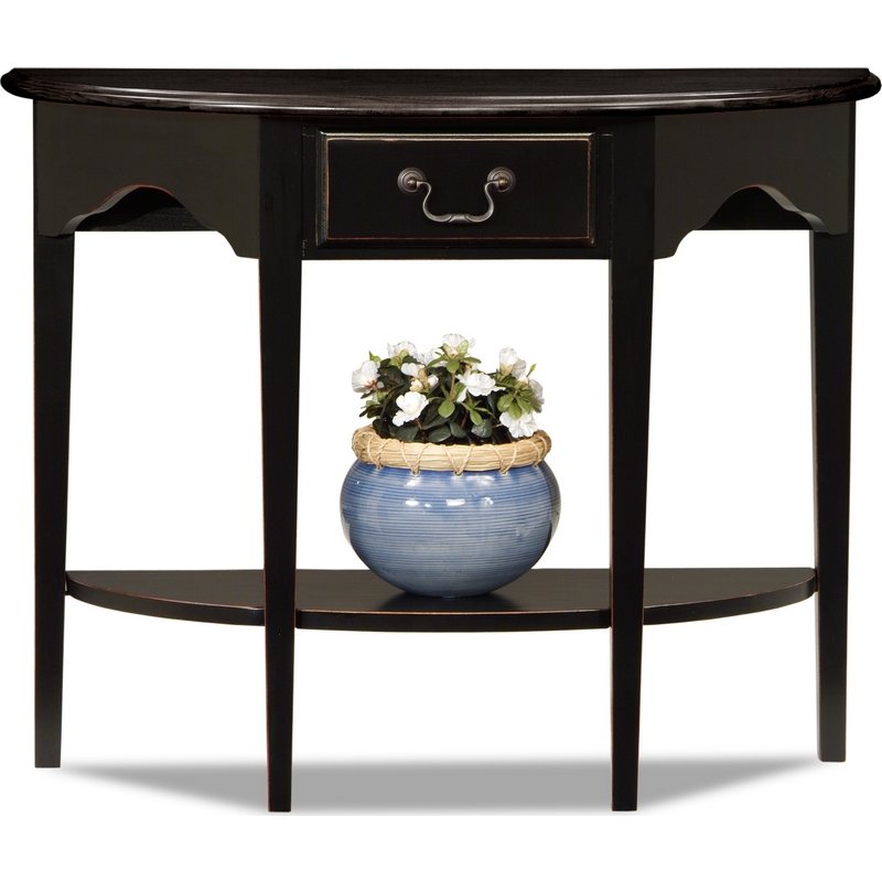 Sofa Table In Slate, Leick Console Table