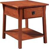 Favorite Finds Side Table with Secret Compartment in Wood