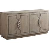 Grove Park 62" Media Console TV Stand in Wire Brushed Dove Gray
