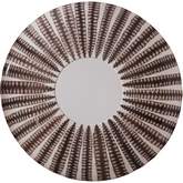 Sulu Sea Snake Round Mirror in Multicolor & White Resin