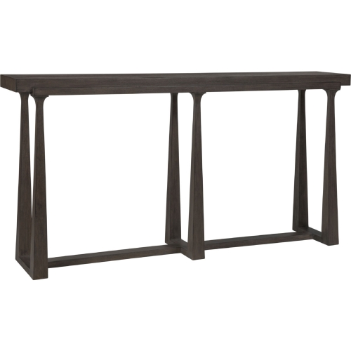 Grantland Console Table in Antico Brown Finish