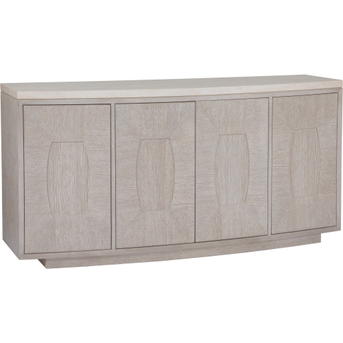 Mar Monte Buffet in Anticato Marble & Champagne Taupe Wood