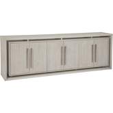 Mar Monte 98" TV Stand Media Console in Champagne Wood