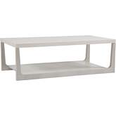 Mar Monte Cocktail Coffee Table in Anticato Marble & Champagne Wood