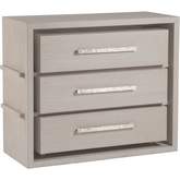 Mar Monte 3 Drawer Hall Accent Chest in Champagne Wood