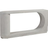 Maxwell Sofa Table in White Gray Finish Wood