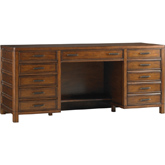 Longboat Key Key Biscayne 68" Credenza in Sundrenched Sienna