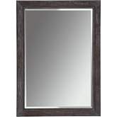 Solana Rectangular Mirror in Ceruse Gray Oak Veneer