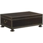 Sunset Cay Cocktail Table in Tobacco Brown Mahogany