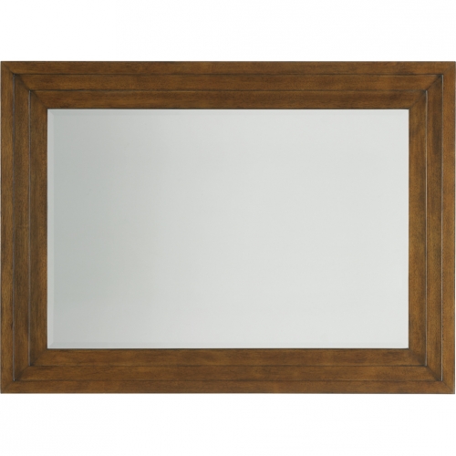 Luzon Landscape Mirror in Wood