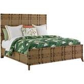 Coco Bay King Panel Bed in Raffia & Bamboo