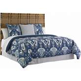 Coco Bay Panel King Headboard in Raffia & Bamboo