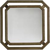 Callan Square Mirror in Driftwood Gray