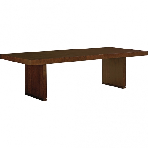 San Lorenzo 88" Extension Dining Table in Mocha Finish Cherry