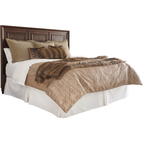 Walnut Creek Panel King Headboard in Walnut Finish