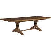 Oceanfront 88" Extension Dining Table in Sandstone Finish