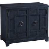 Collins Bachelors Chest in Marine Blue Finish Wood